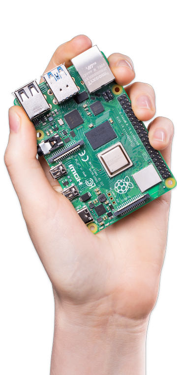 Raspberry Pi4 Hand